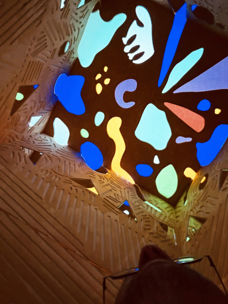 7 - Oeuvre immersive - Première pensée - Le Temps Oeuvre immersive nomade : Première pensée - LE TEMPS